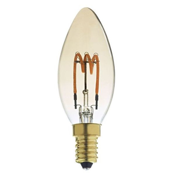 AMBER LED E14 C35 2,5W DIM