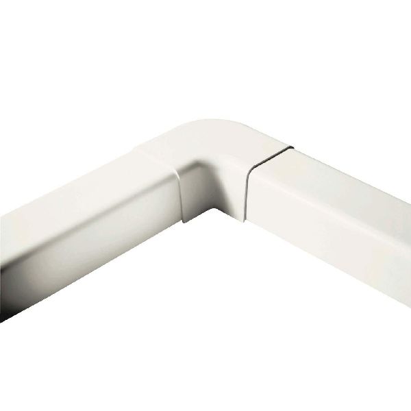 Coude plat 90° 80mm