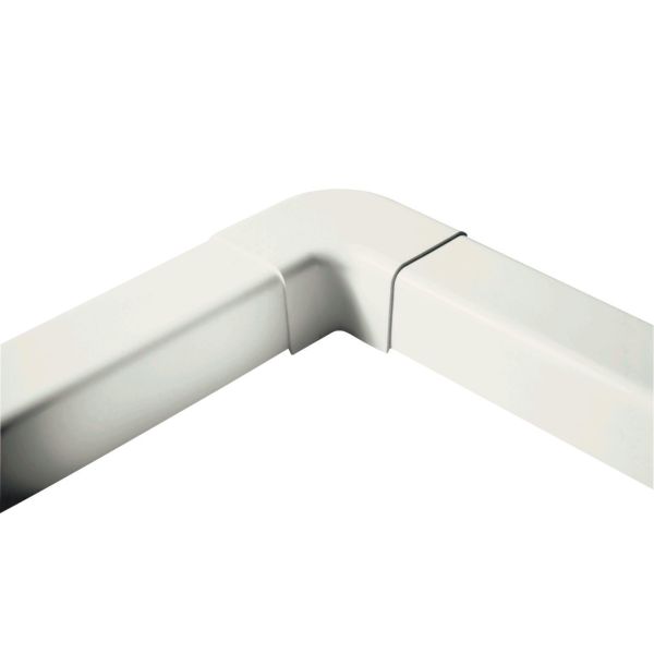 Coude plat 90° 140mm