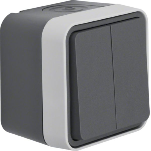 cubyko dble VV saillie gris