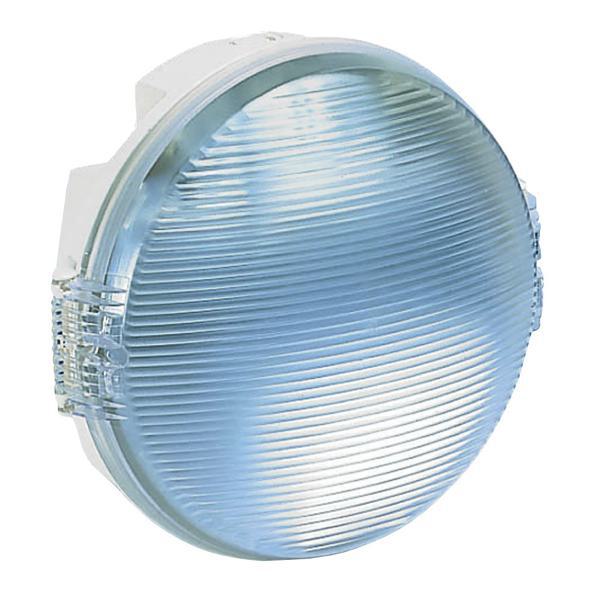 HUBL.ROND BLAN.70W E27 DIF.CL