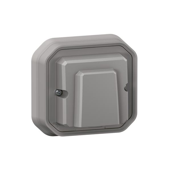 SORTIE CABLE AVEC S-C GRIS ENC