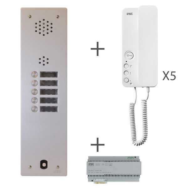 Kit Audio 1R 5Bp 2Voice Progr