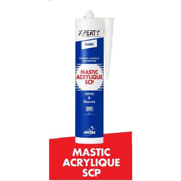 SOU 109795 310ML SOCODA MASTIC ACRYLIQUE GRIS